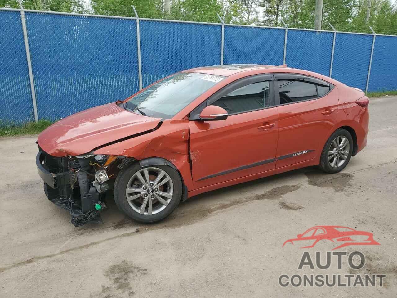 HYUNDAI ELANTRA 2018 - KMHD84LF0JU648834