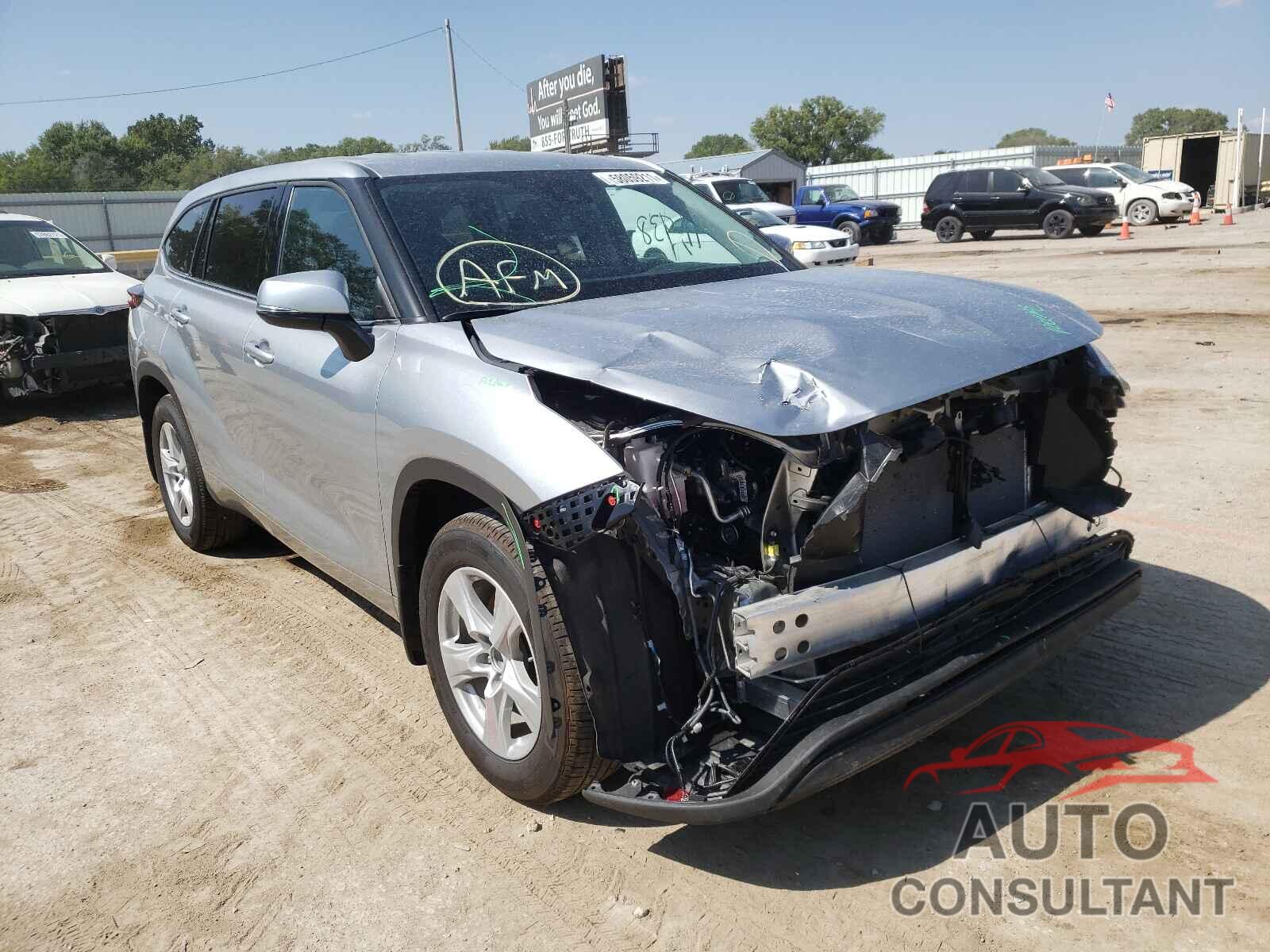 TOYOTA HIGHLANDER 2021 - 5TDBZRBH9MS102616