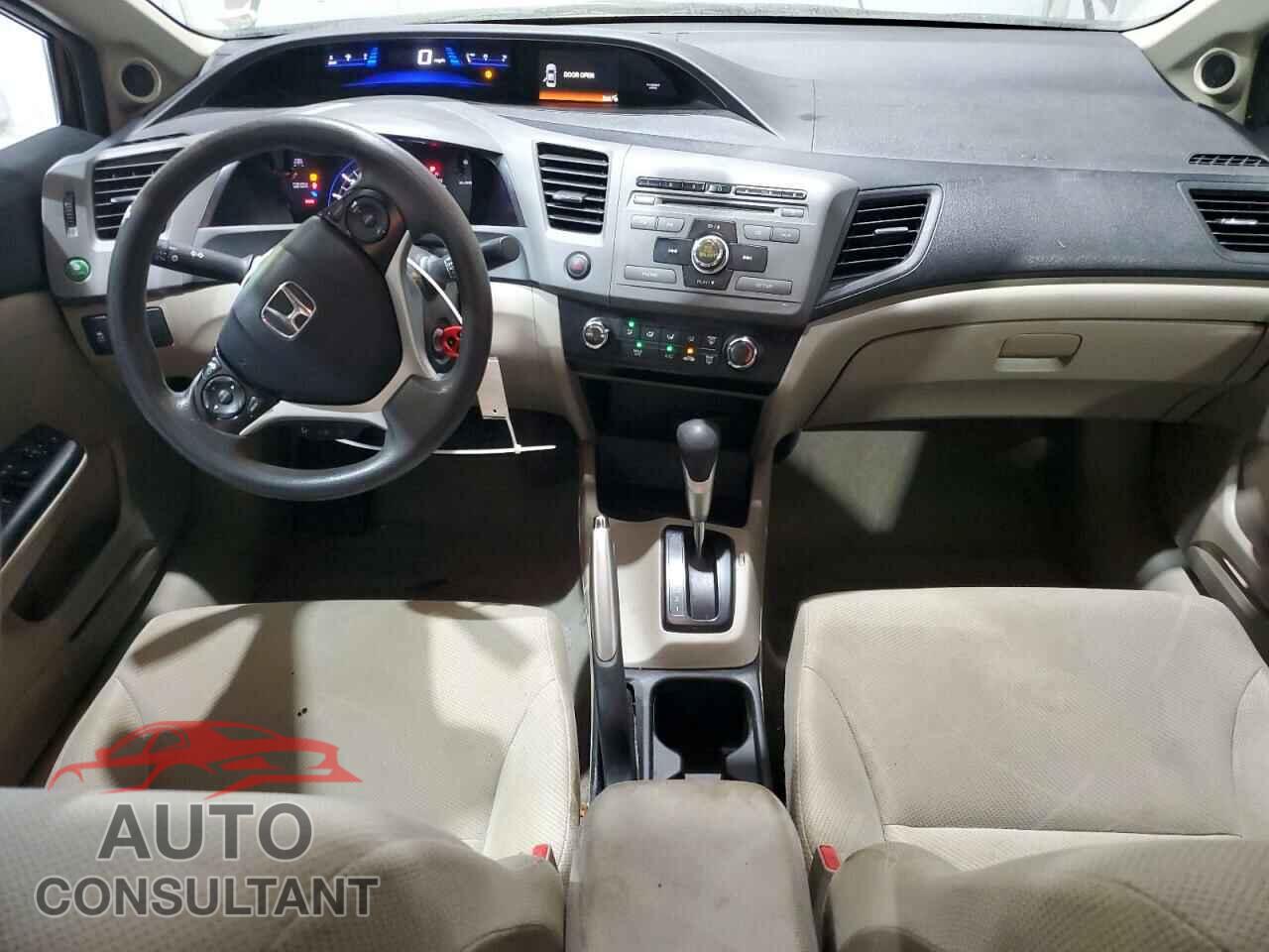 HONDA CIVIC 2012 - 19XFB2F85CE092988