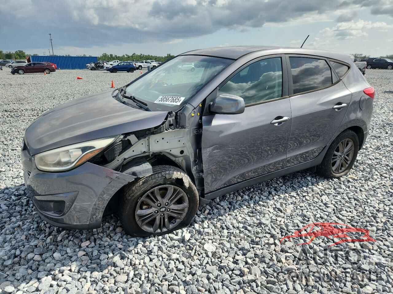 HYUNDAI TUCSON 2014 - KM8JT3AF9EU895693