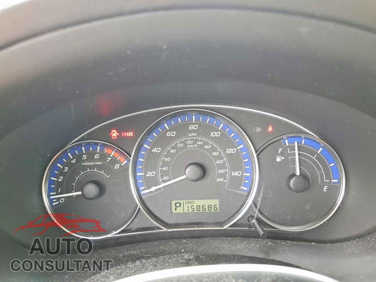 SUBARU FORESTER 2012 - JF2SHBDC4CH433460