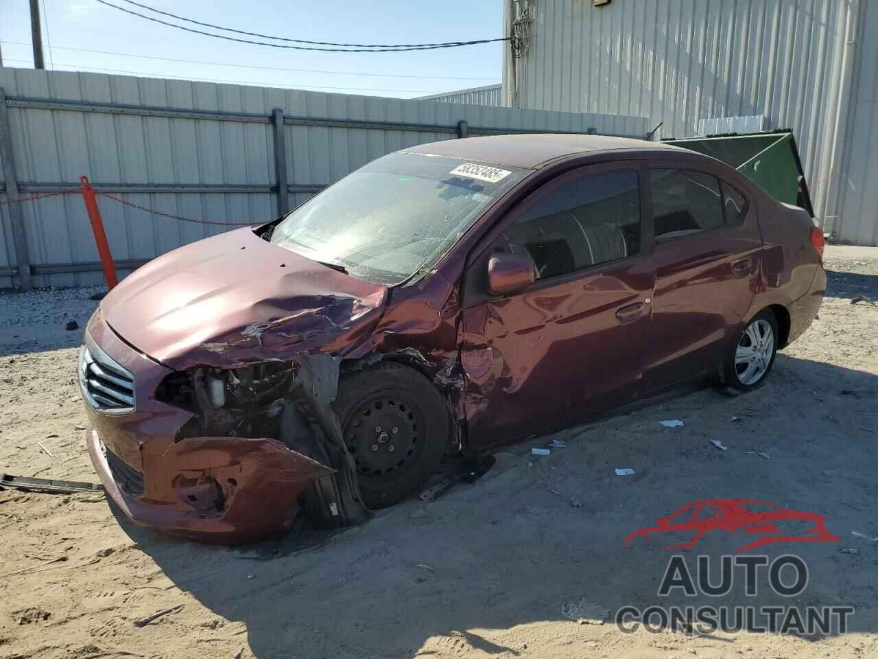 MITSUBISHI MIRAGE 2018 - ML32F3FJ1JHF09662