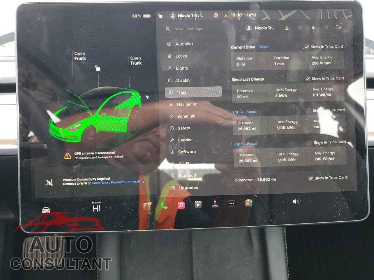TESLA MODEL 3 2023 - 5YJ3E1EA5PF607075