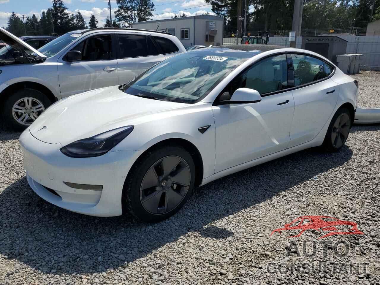 TESLA MODEL 3 2022 - 5YJ3E1EA9NF105344