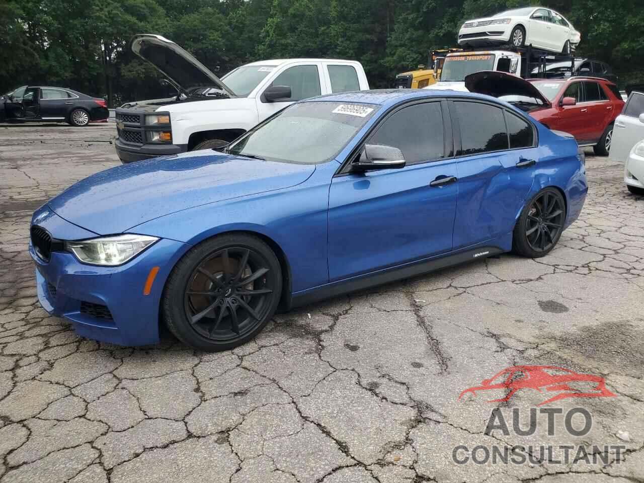 BMW 3 SERIES 2013 - WBA3B9C57DJ899469