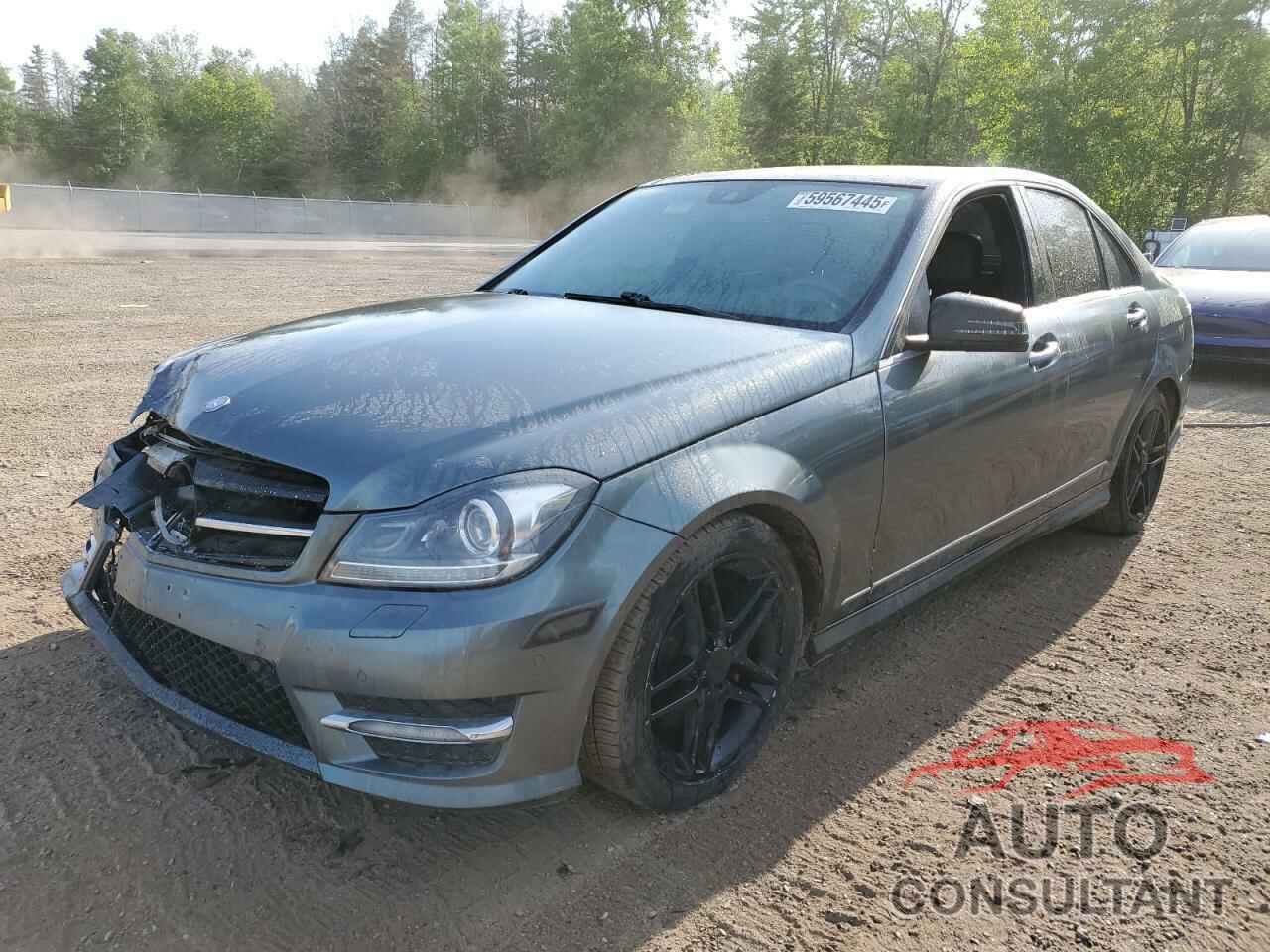 MERCEDES-BENZ C-CLASS 2012 - WDDGF8BB7CA609715