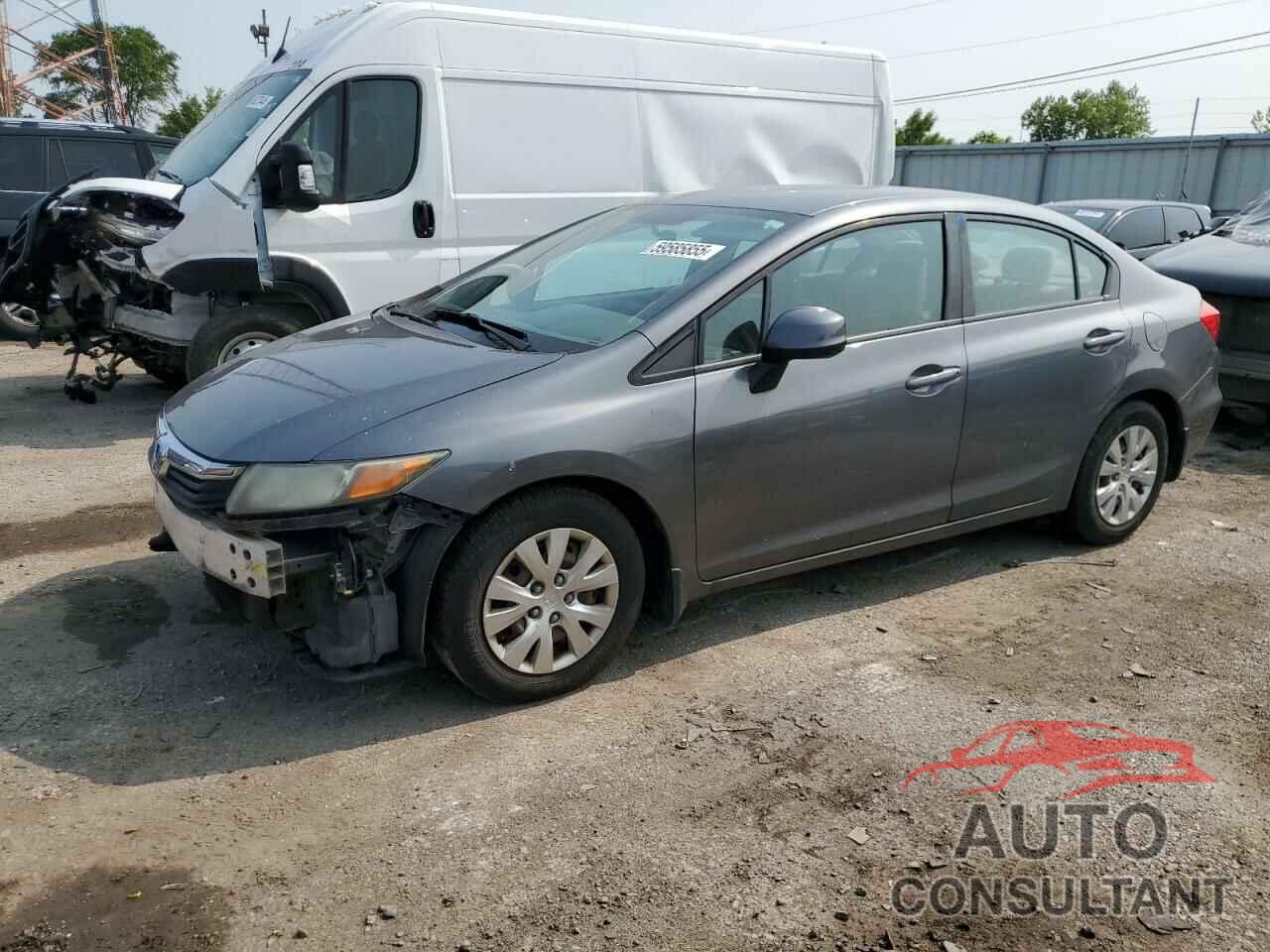 HONDA CIVIC 2012 - 19XFB2F55CE006424
