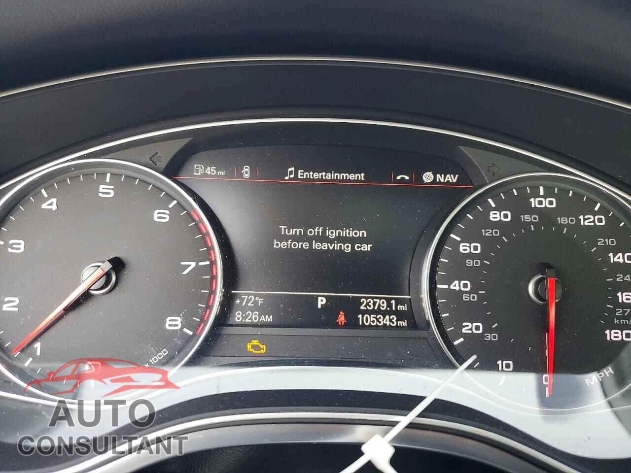 AUDI A6 2013 - WAUGFAFC2DN116133