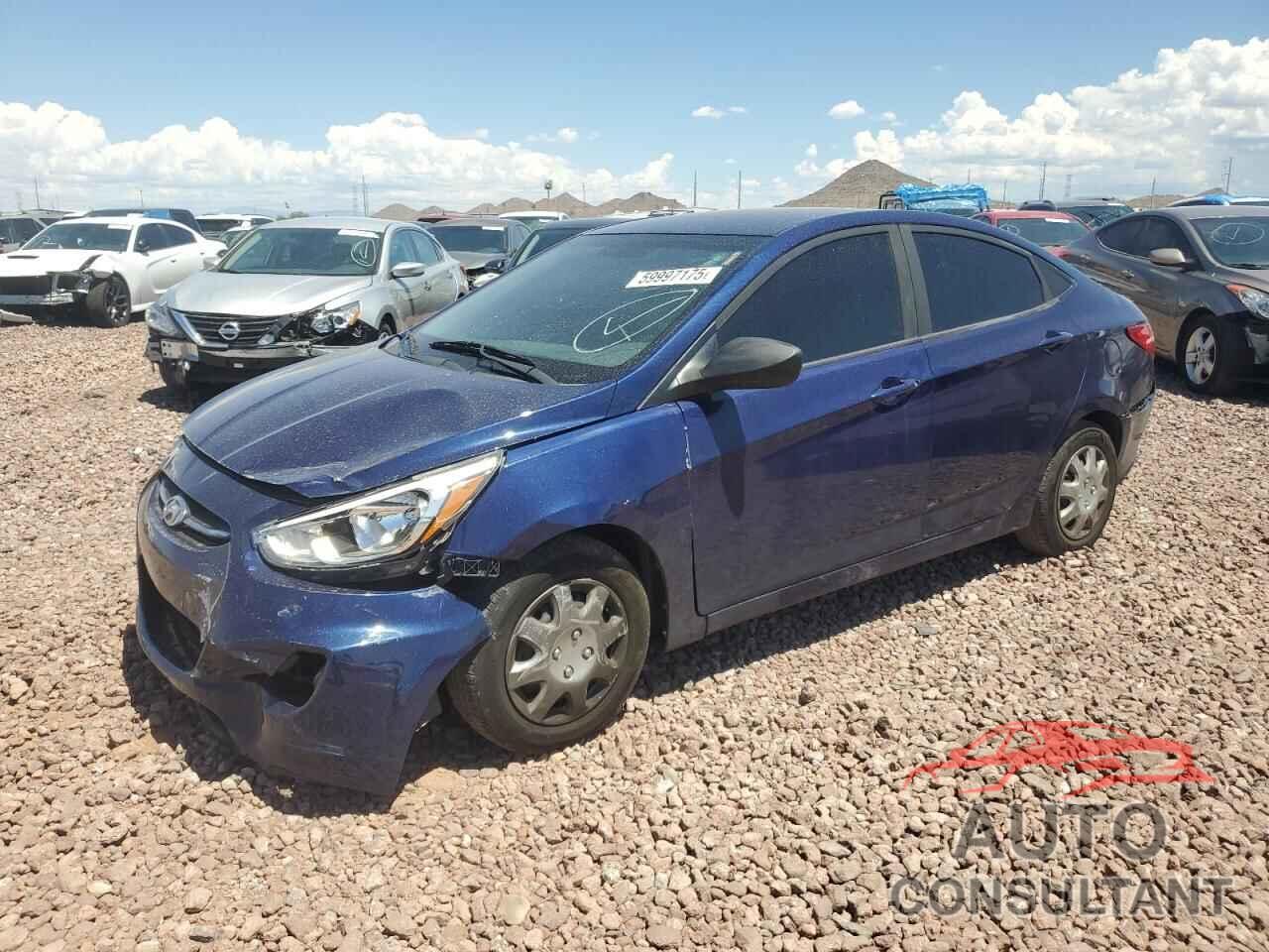 HYUNDAI ACCENT 2016 - KMHCT4AEXGU161623