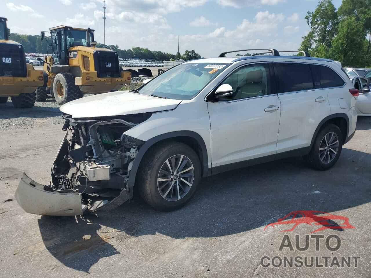 TOYOTA HIGHLANDER 2019 - 5TDKZRFH7KS555866