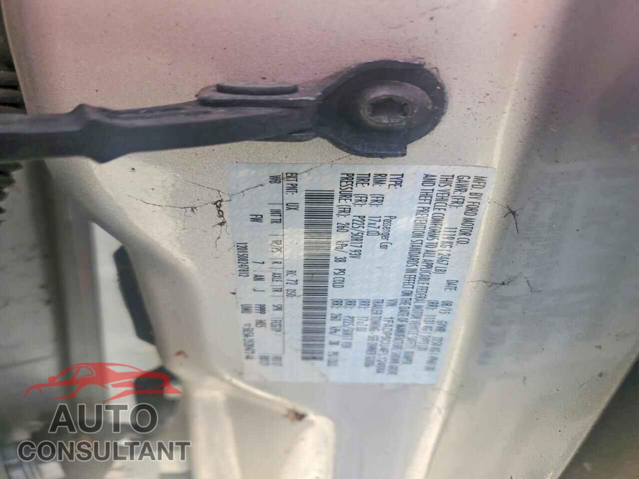 FORD CMAX 2015 - 1FADP5CU4FL124584