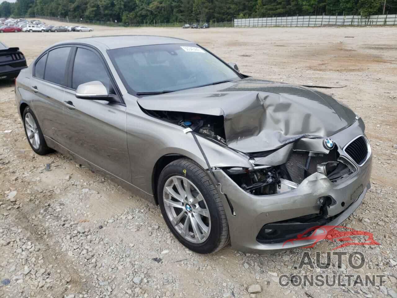 BMW 3 SERIES 2017 - WBA8E1G38HNU18781