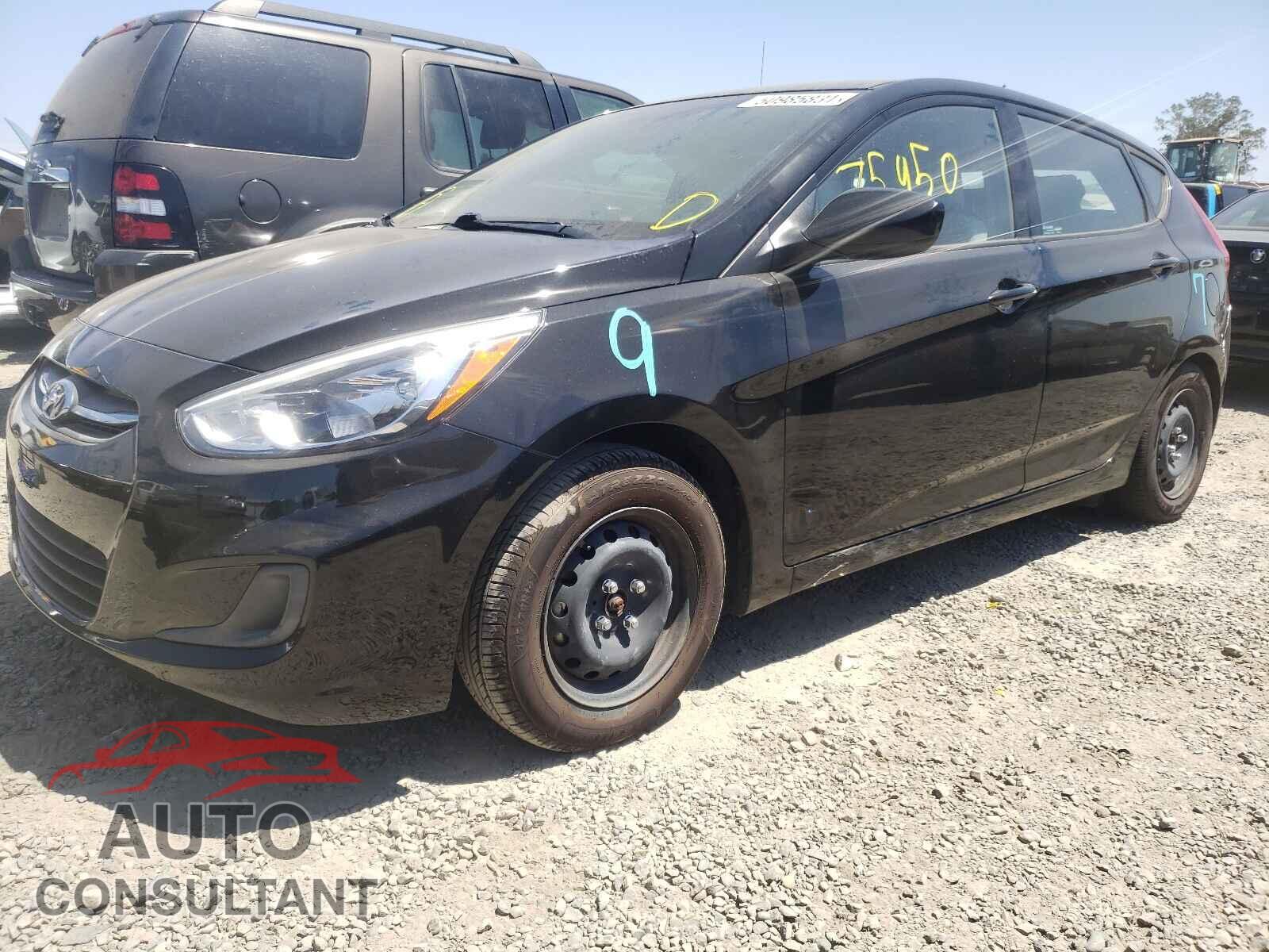 HYUNDAI ACCENT 2017 - KMHCT5AE4HU343292