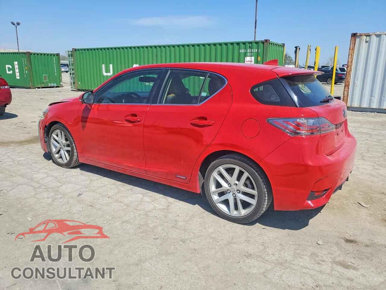 LEXUS CT 200 2015 - JTHKD5BH2F2218725