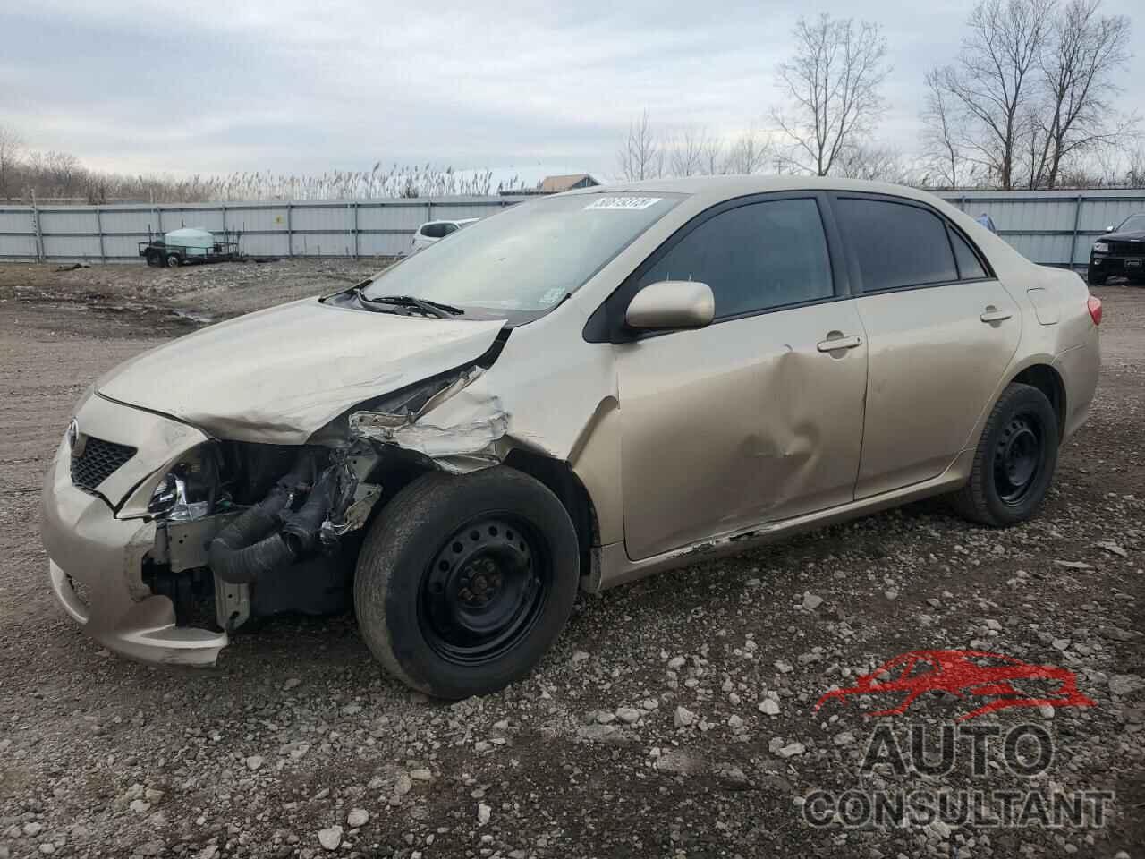 TOYOTA COROLLA 2009 - 1NXBU40E49Z157886