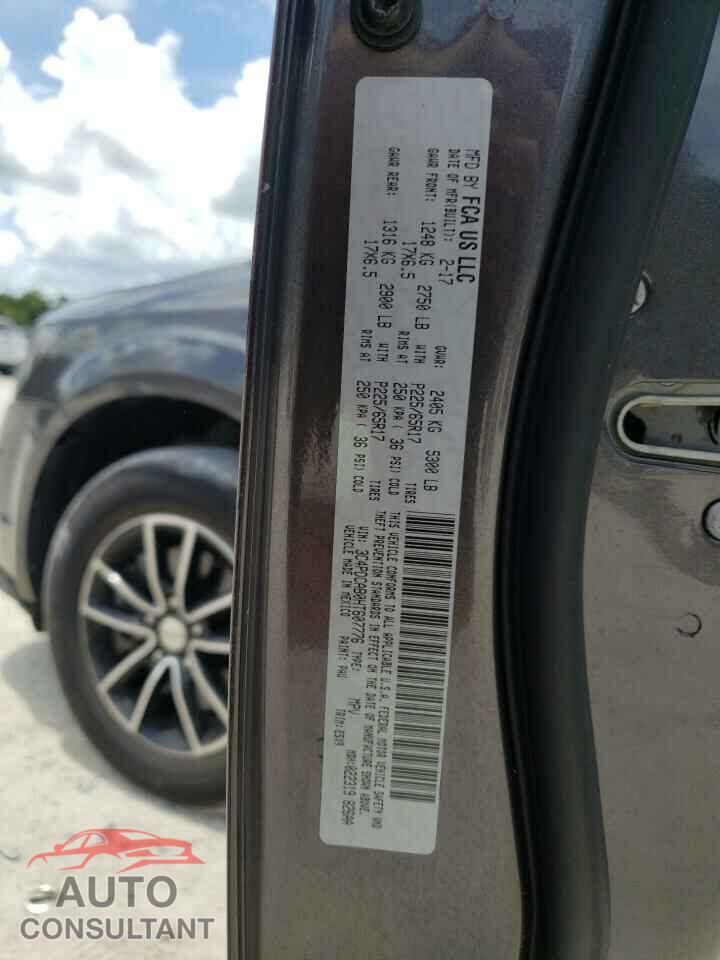 DODGE JOURNEY 2017 - 3C4PDCAB0HT607776