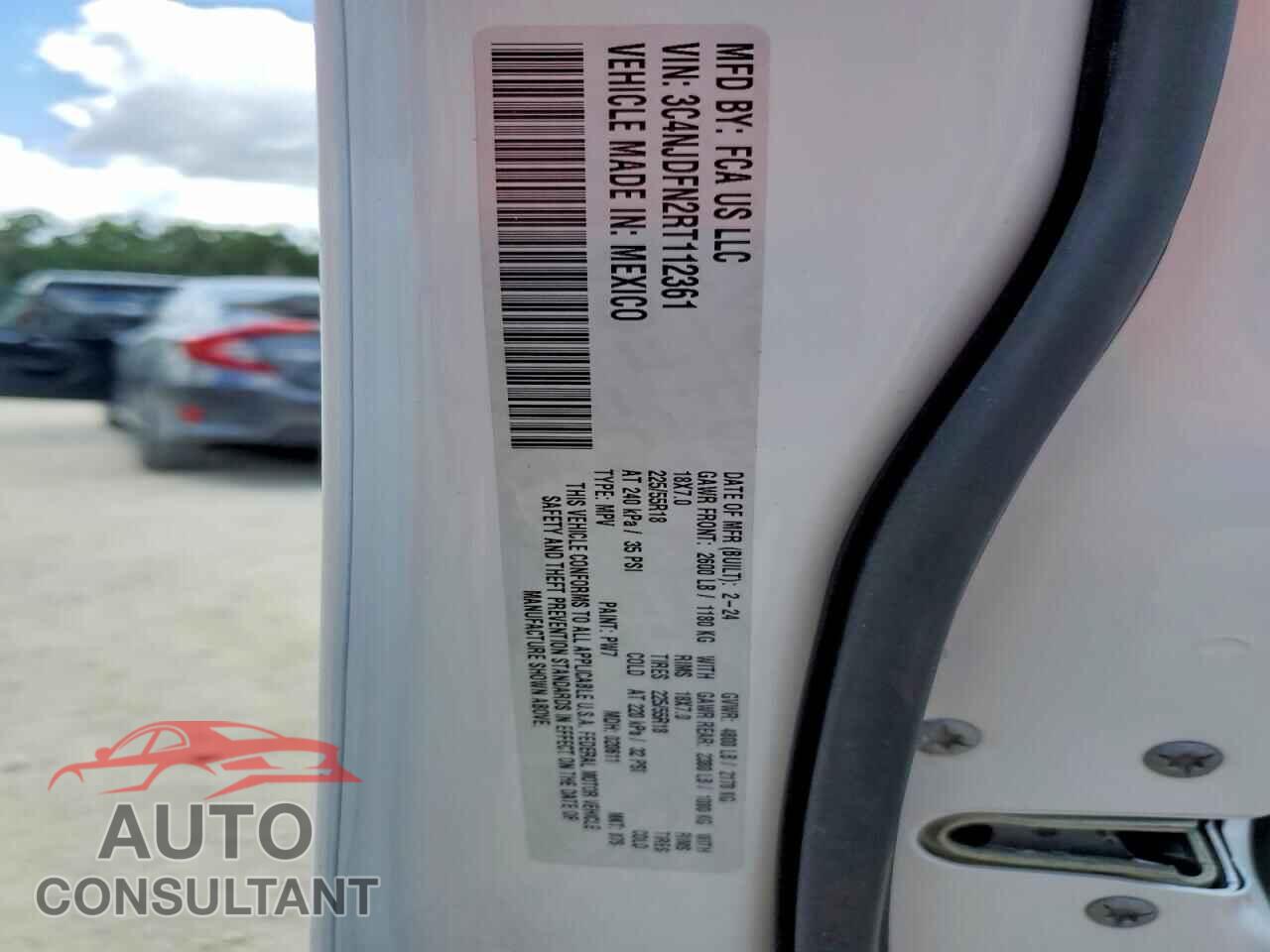 JEEP COMPASS 2024 - 3C4NJDFN2RT112361