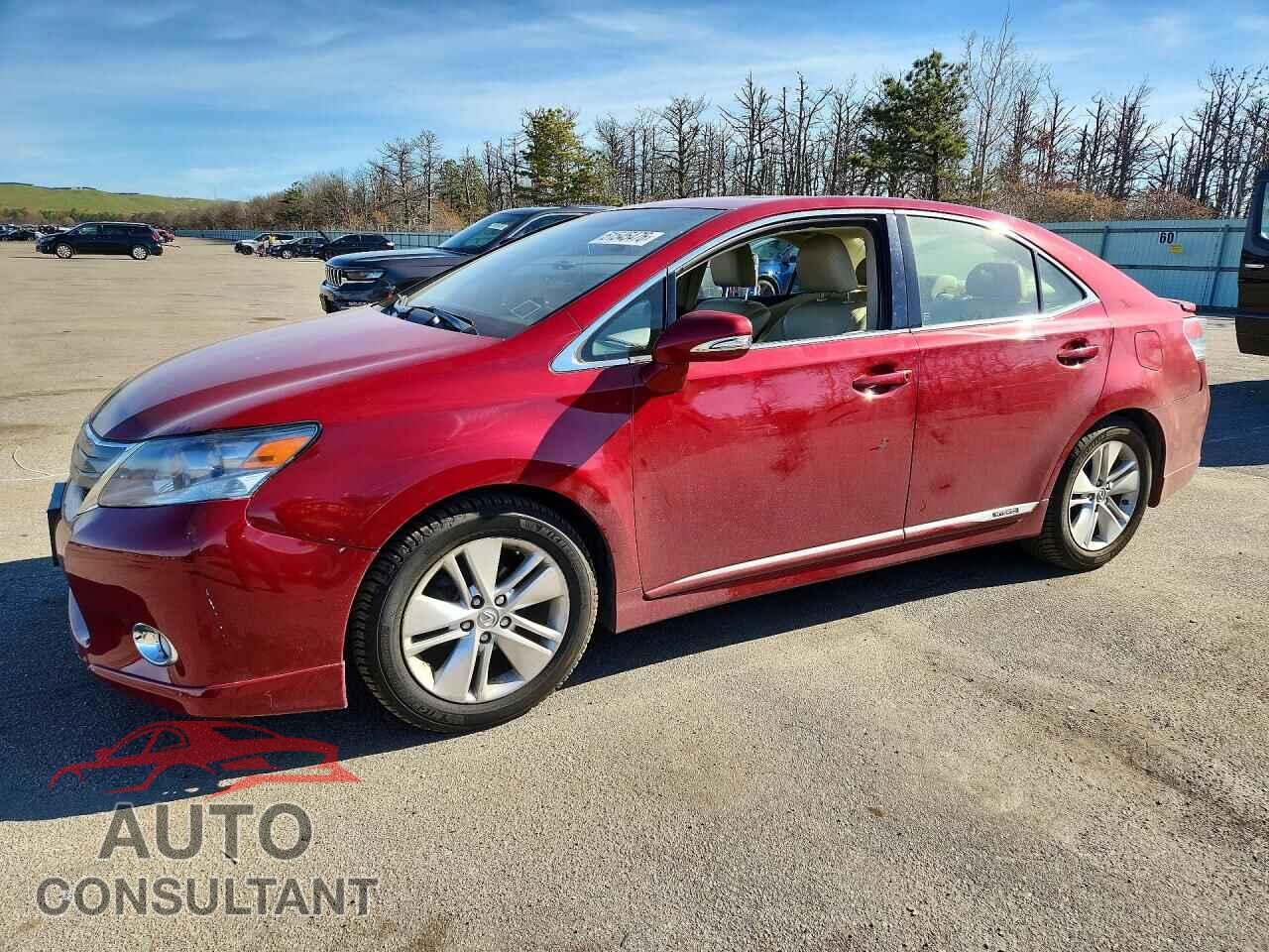LEXUS HS 2012 - JTHBB1BA3C2049182