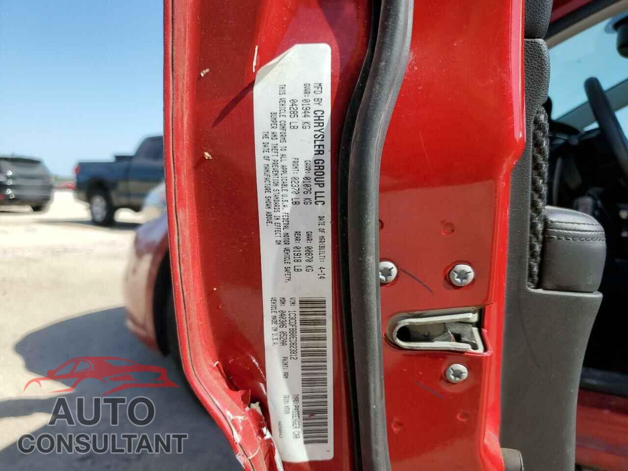 DODGE DART 2014 - 1C3CDFBB0ED823812