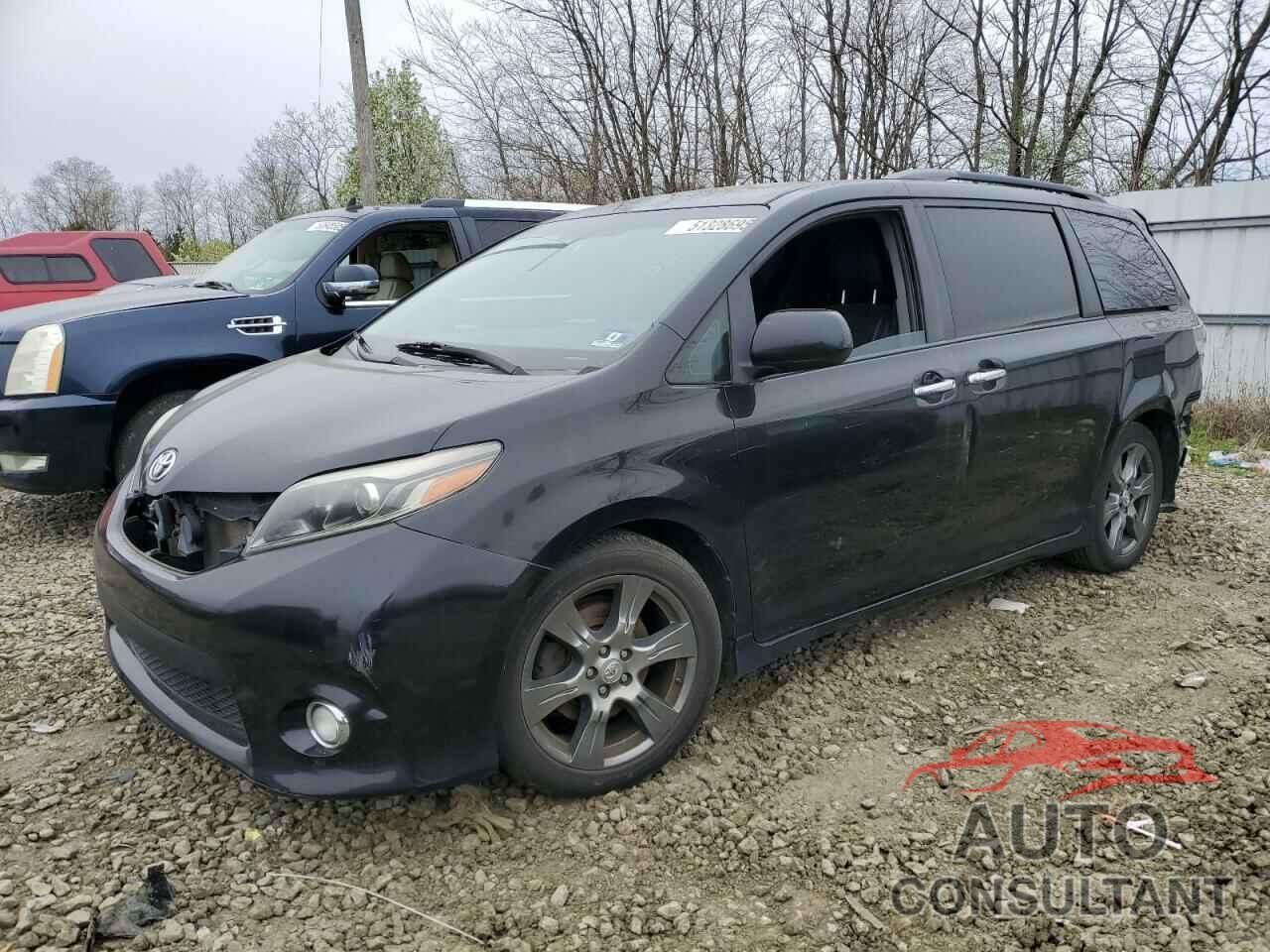 TOYOTA SIENNA 2017 - 5TDXZ3DC9HS824064