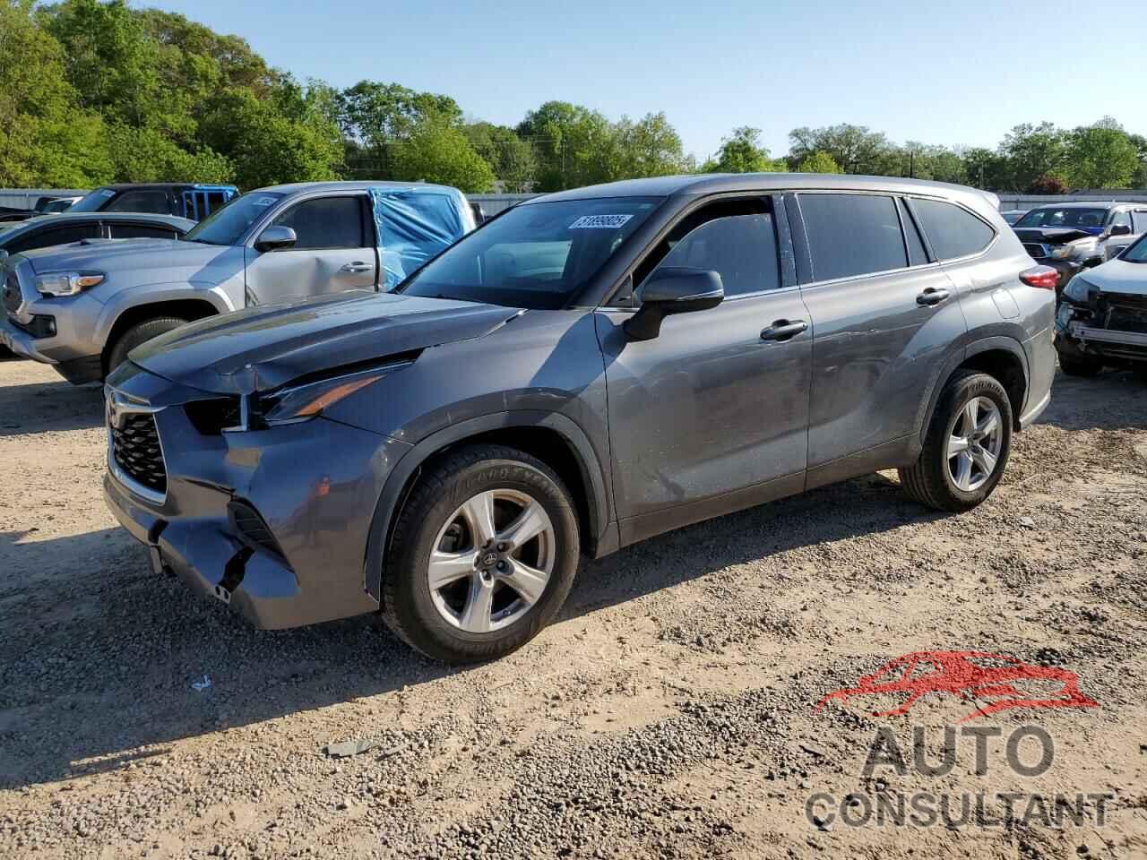 TOYOTA HIGHLANDER 2021 - 5TDCZRAH7MS534966