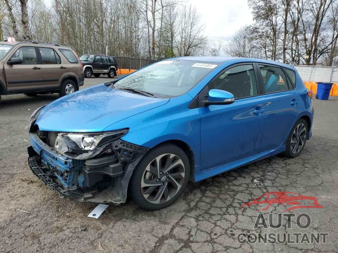 TOYOTA SCION 2016 - JTNKARJE0GJ511311