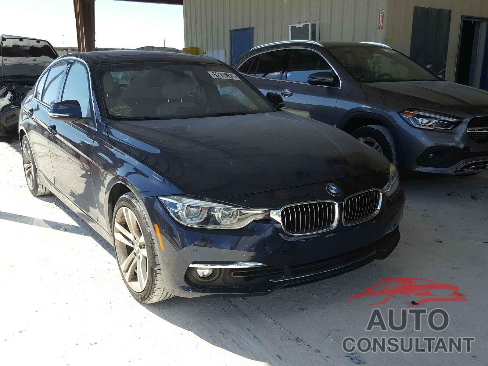 BMW 3 SERIES 2017 - WBA8B9G33HNU56572