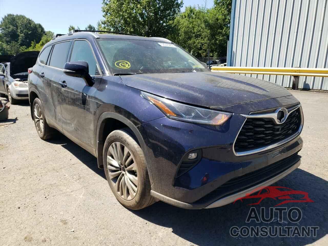 TOYOTA HIGHLANDER 2021 - 5TDEBRCH1MS024817