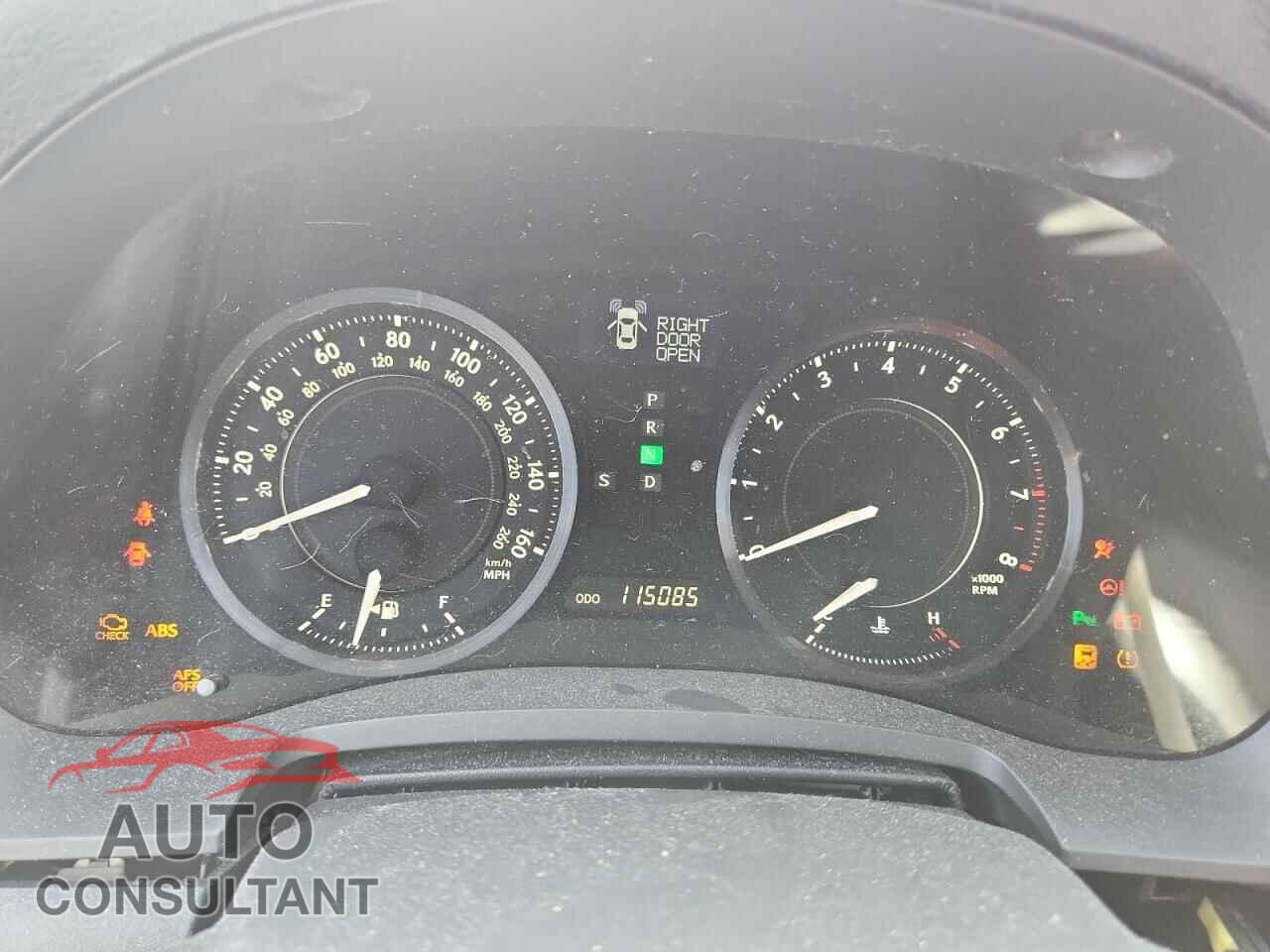 LEXUS IS 2010 - JTHFE2C2XA2502426