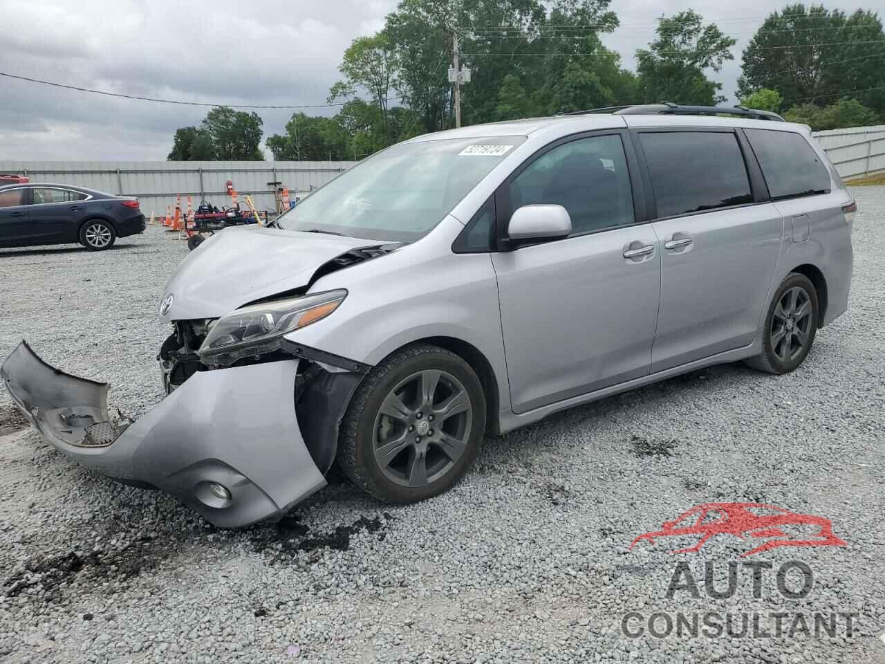 TOYOTA SIENNA 2017 - 5TDXZ3DC9HS875418