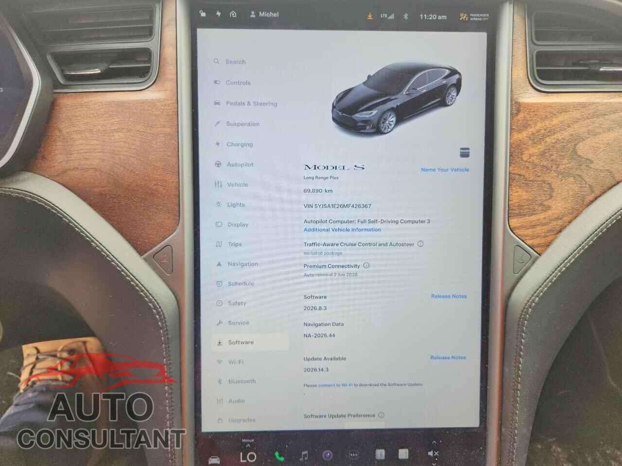 TESLA MODEL S 2021 - 5YJSA1E26MF426367