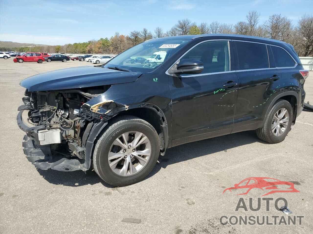 TOYOTA HIGHLANDER 2015 - 5TDJKRFH6FS086839