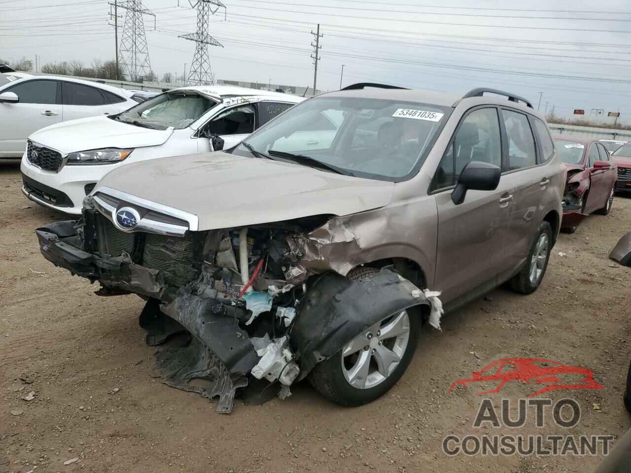 SUBARU FORESTER 2015 - JF2SJABC9FH834217