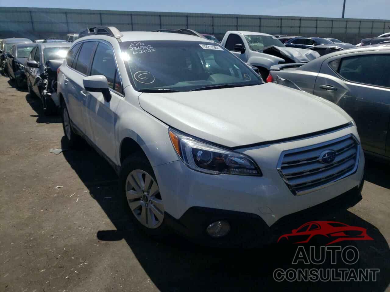 SUBARU OUTBACK 2017 - 4S4BSACC7H3314412