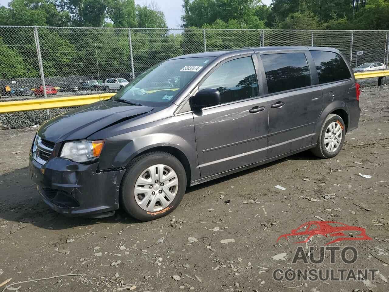 DODGE CARAVAN 2017 - 2C4RDGBGXHR706909