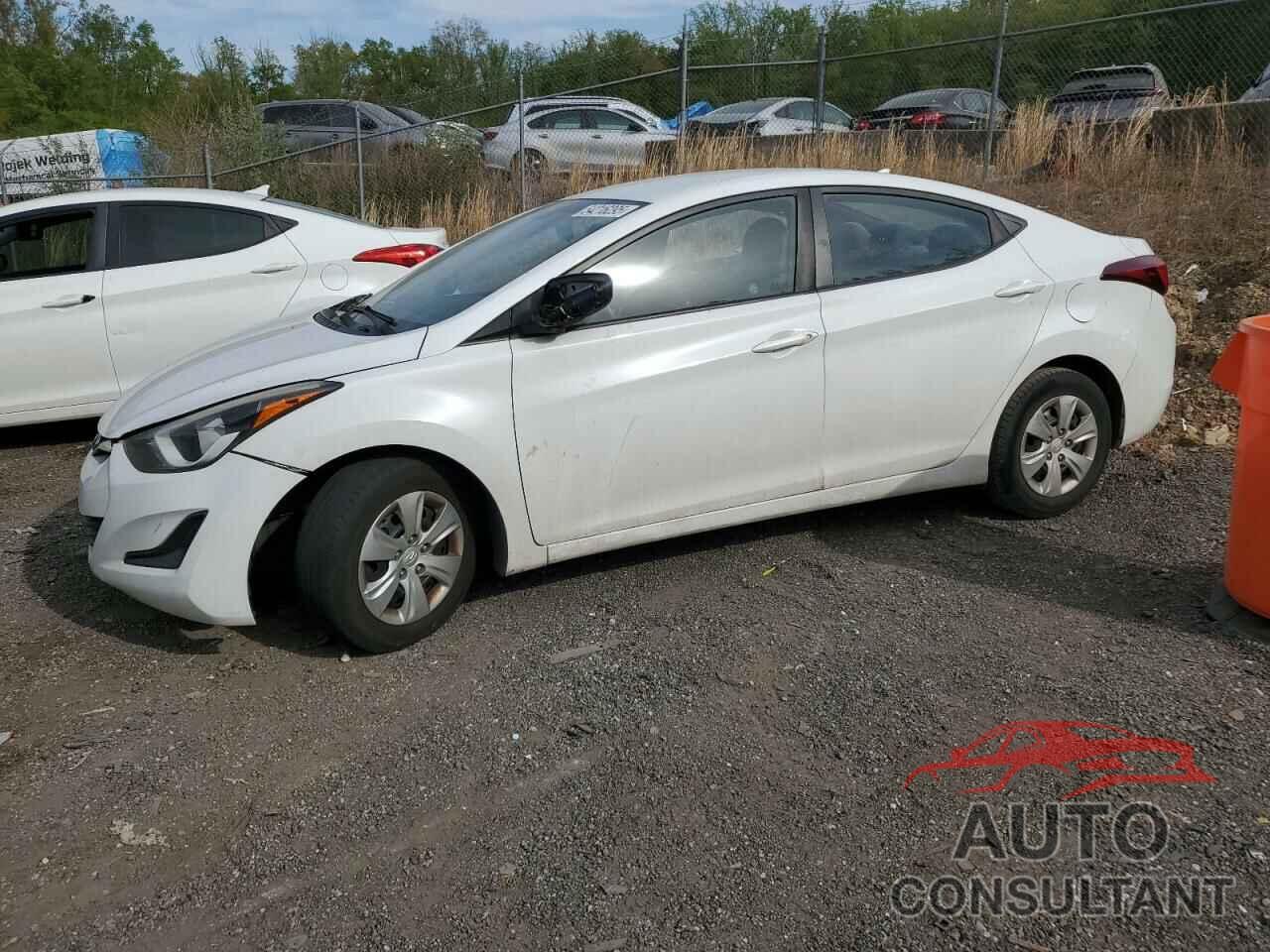 HYUNDAI ELANTRA 2016 - 5NPDH4AE1GH751973