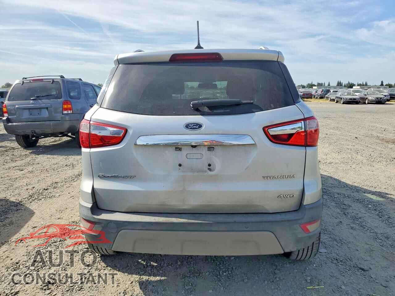 FORD ECOSPORT 2019 - MAJ6S3KL5KC268031