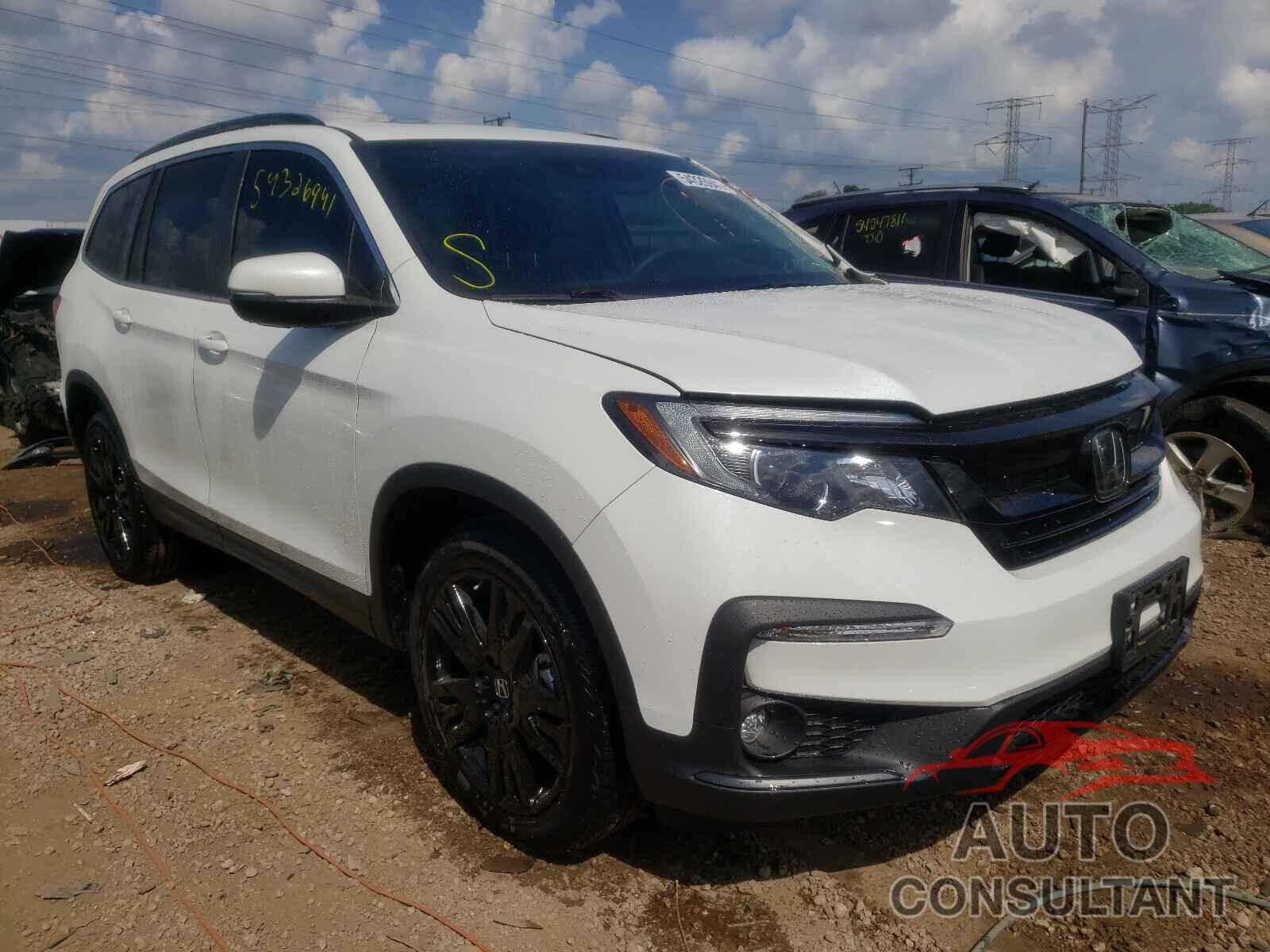 HONDA PILOT 2021 - 5FNYF6H25MB078551