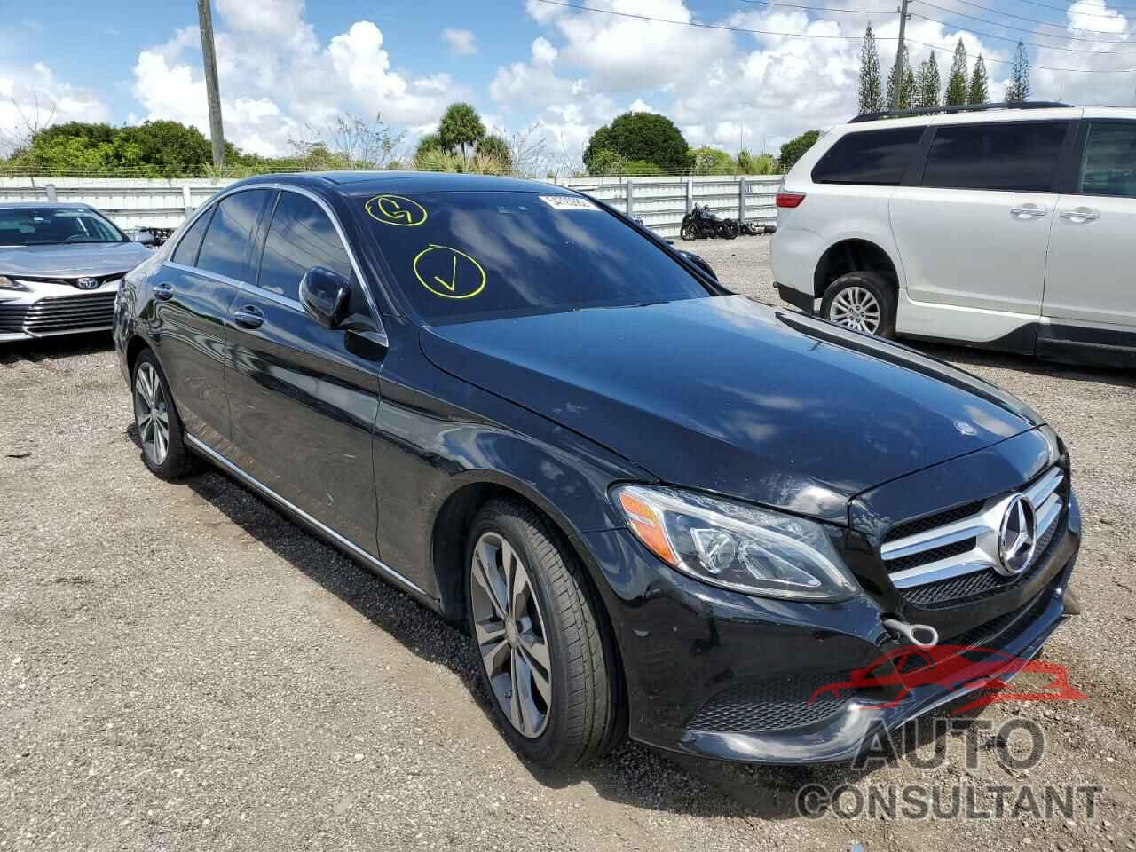 MERCEDES-BENZ C-CLASS 2017 - 55SWF4KB4HU193716