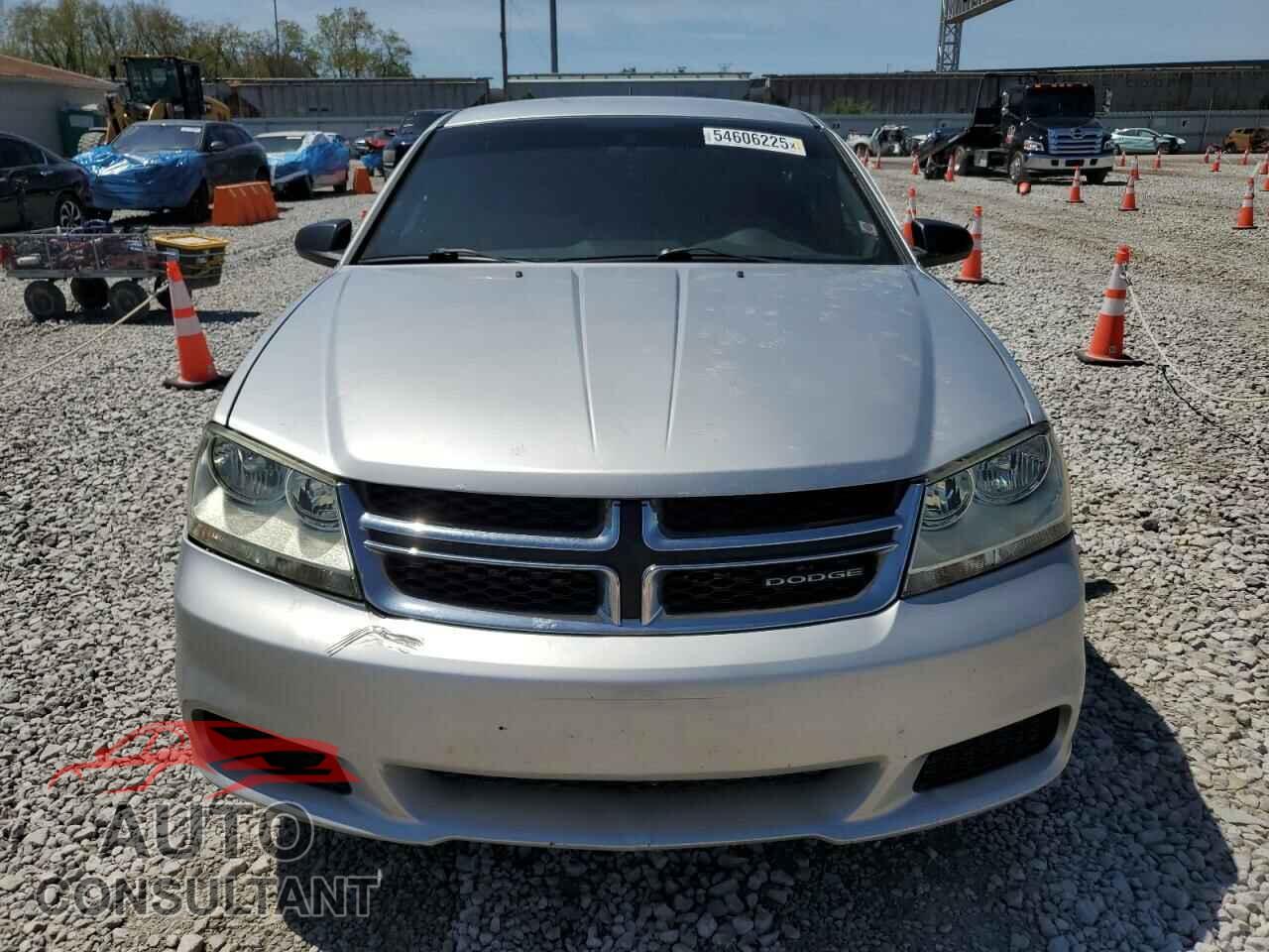 DODGE AVENGER 2012 - 1C3CDZAB8CN136524