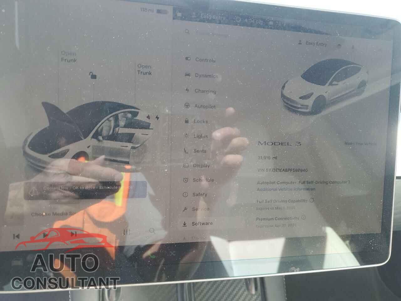 TESLA MODEL 3 2023 - 5YJ3E1EA8PF598940