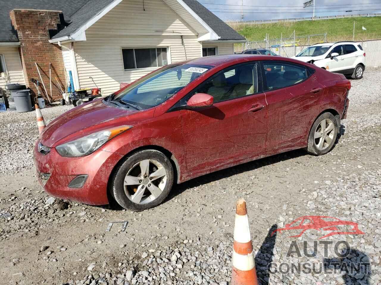 HYUNDAI ELANTRA 2011 - KMHDH4AE4BU114022