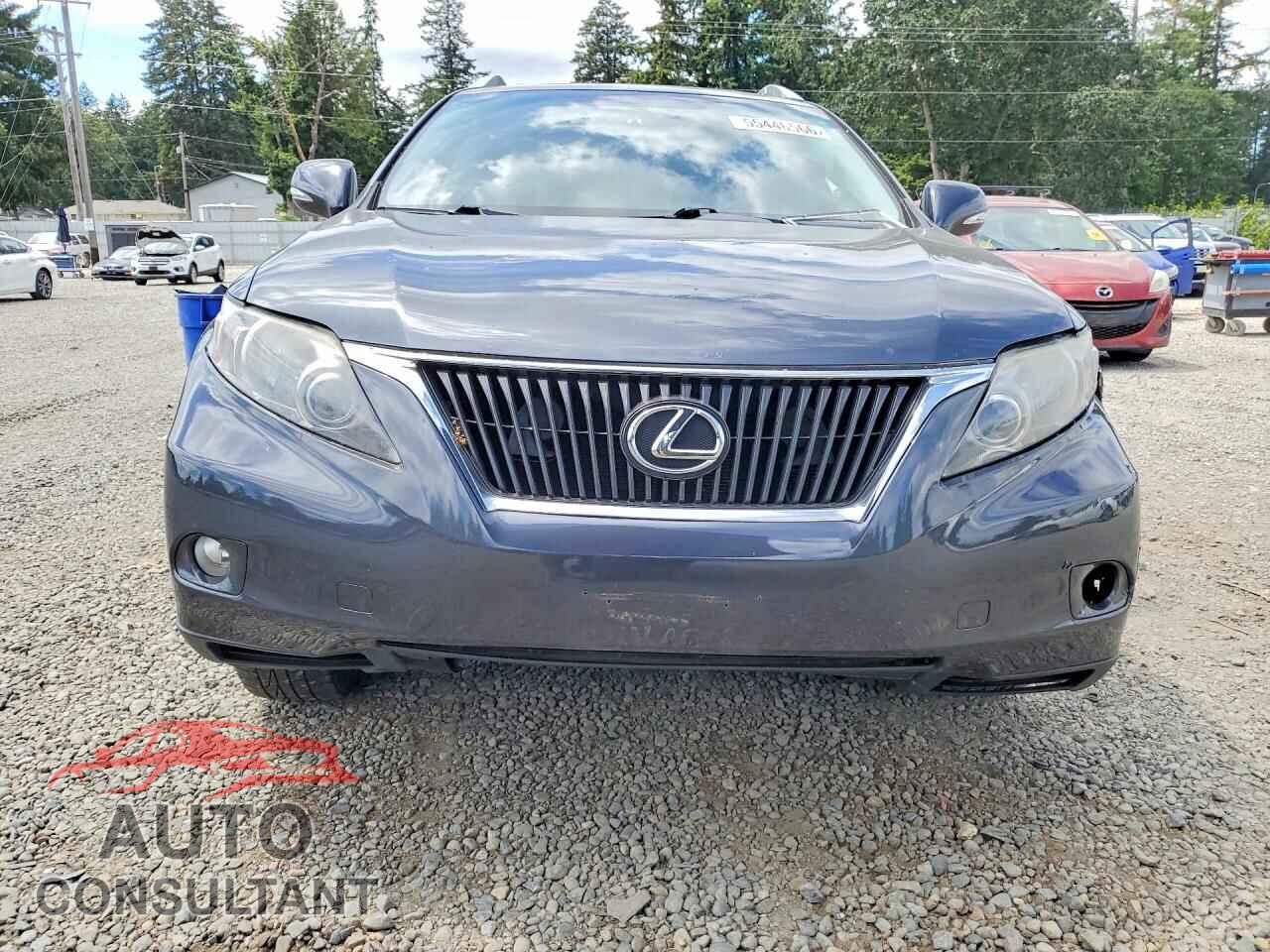 LEXUS RX350 2011 - 2T2BK1BA1BC083702