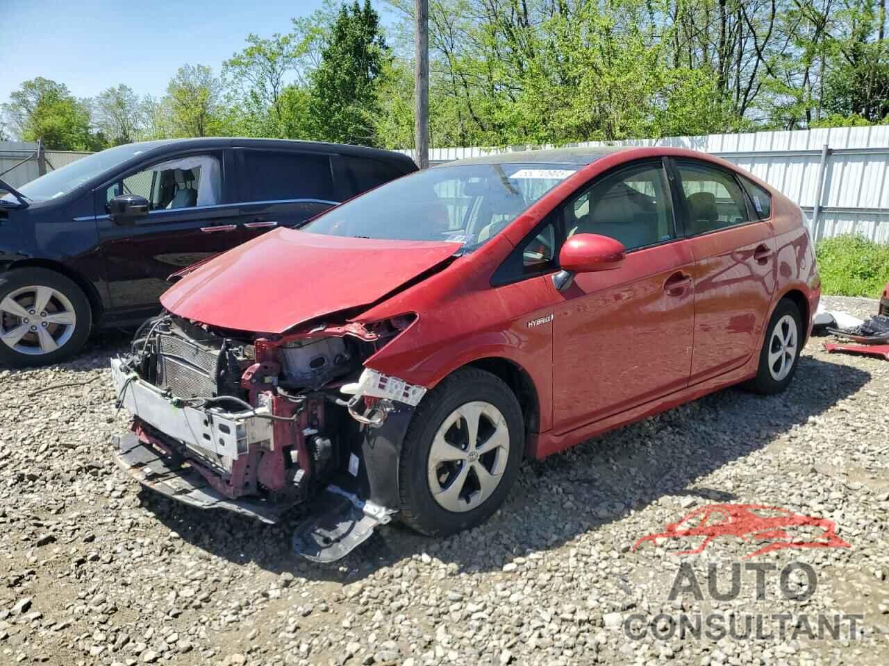TOYOTA PRIUS 2012 - JTDKN3DU2C5431388