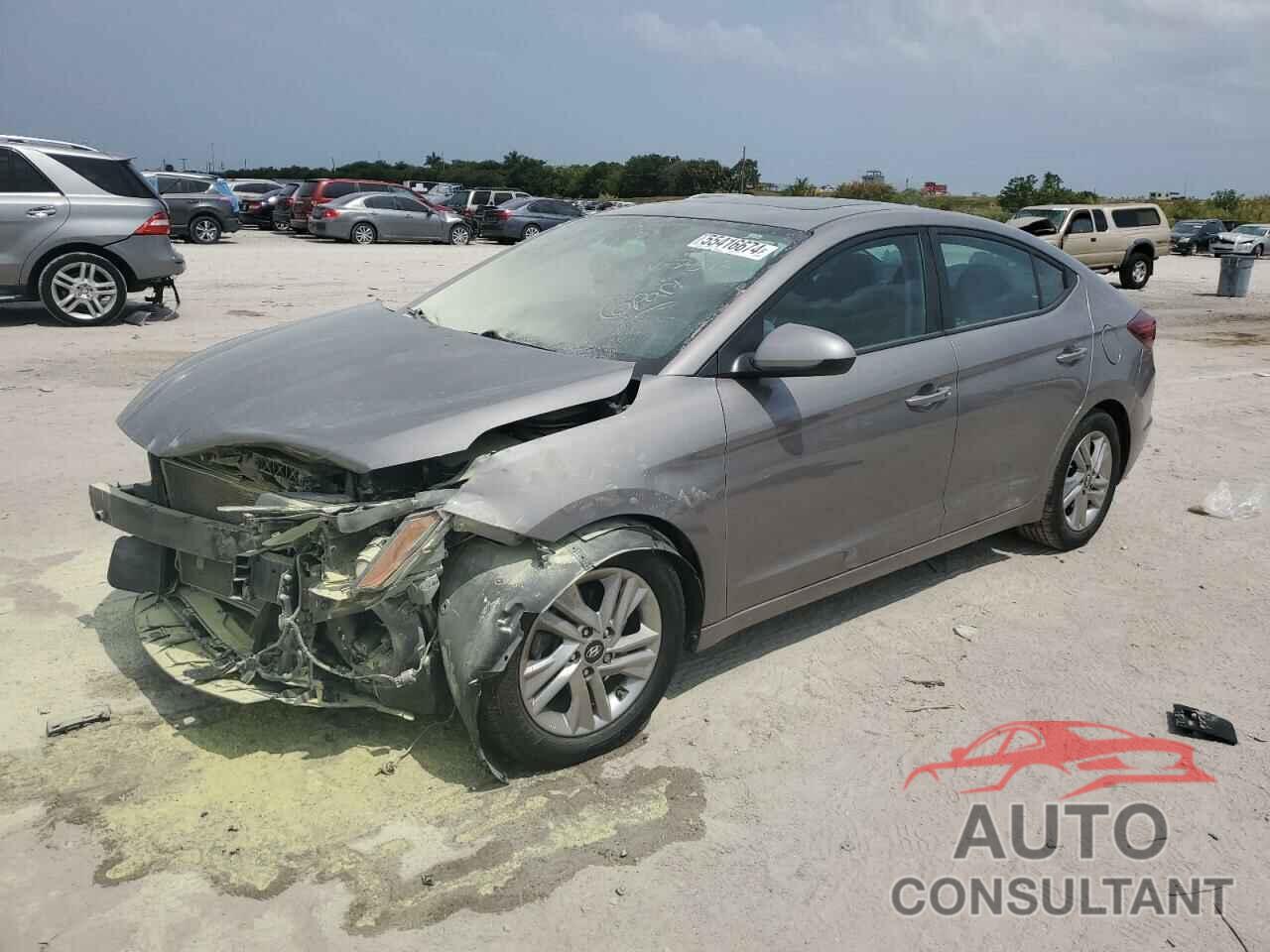 HYUNDAI ELANTRA 2020 - KMHD84LF2LU077513