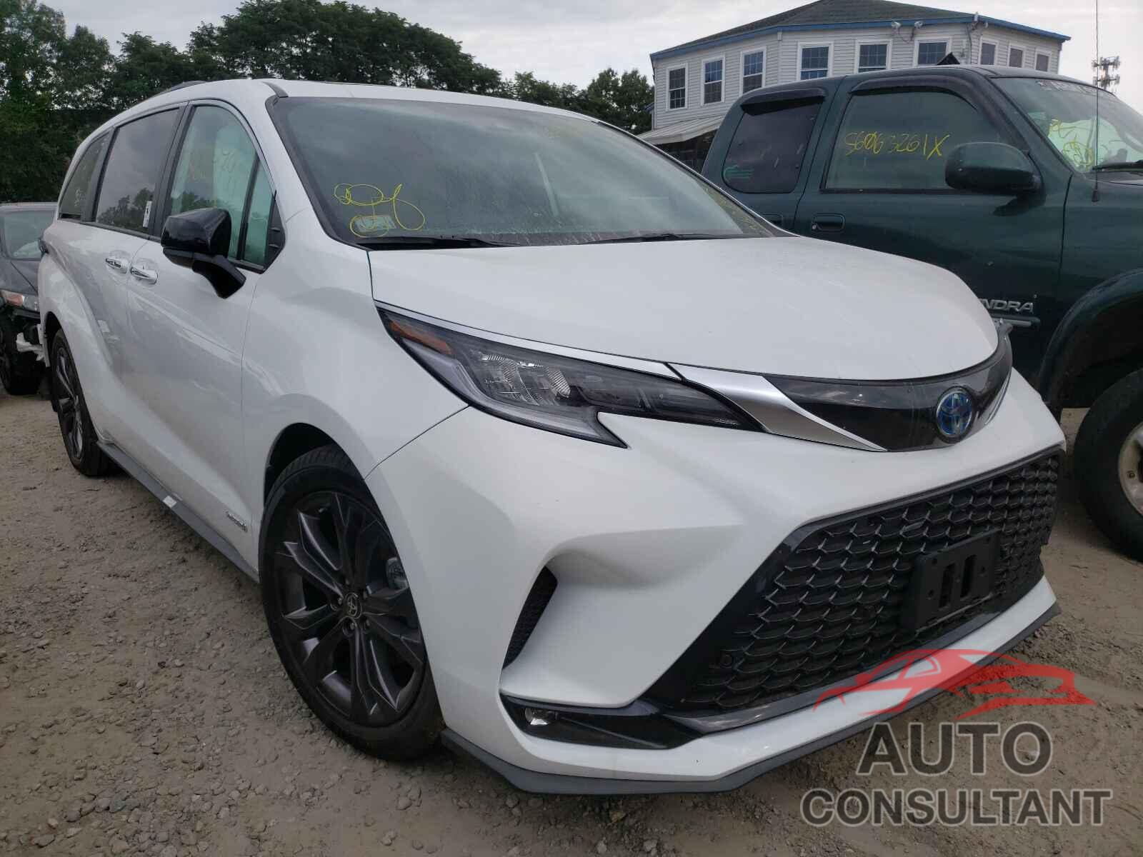 TOYOTA SIENNA 2021 - 5TDDRKEC7MS053951