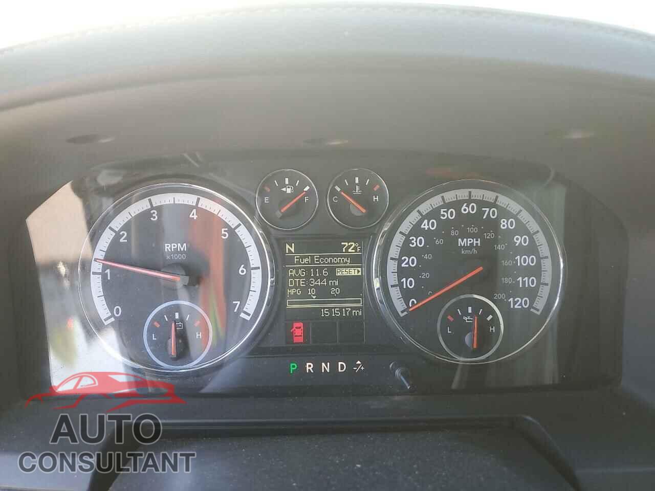 DODGE RAM 1500 2012 - 1C6RD7NT8CS172980