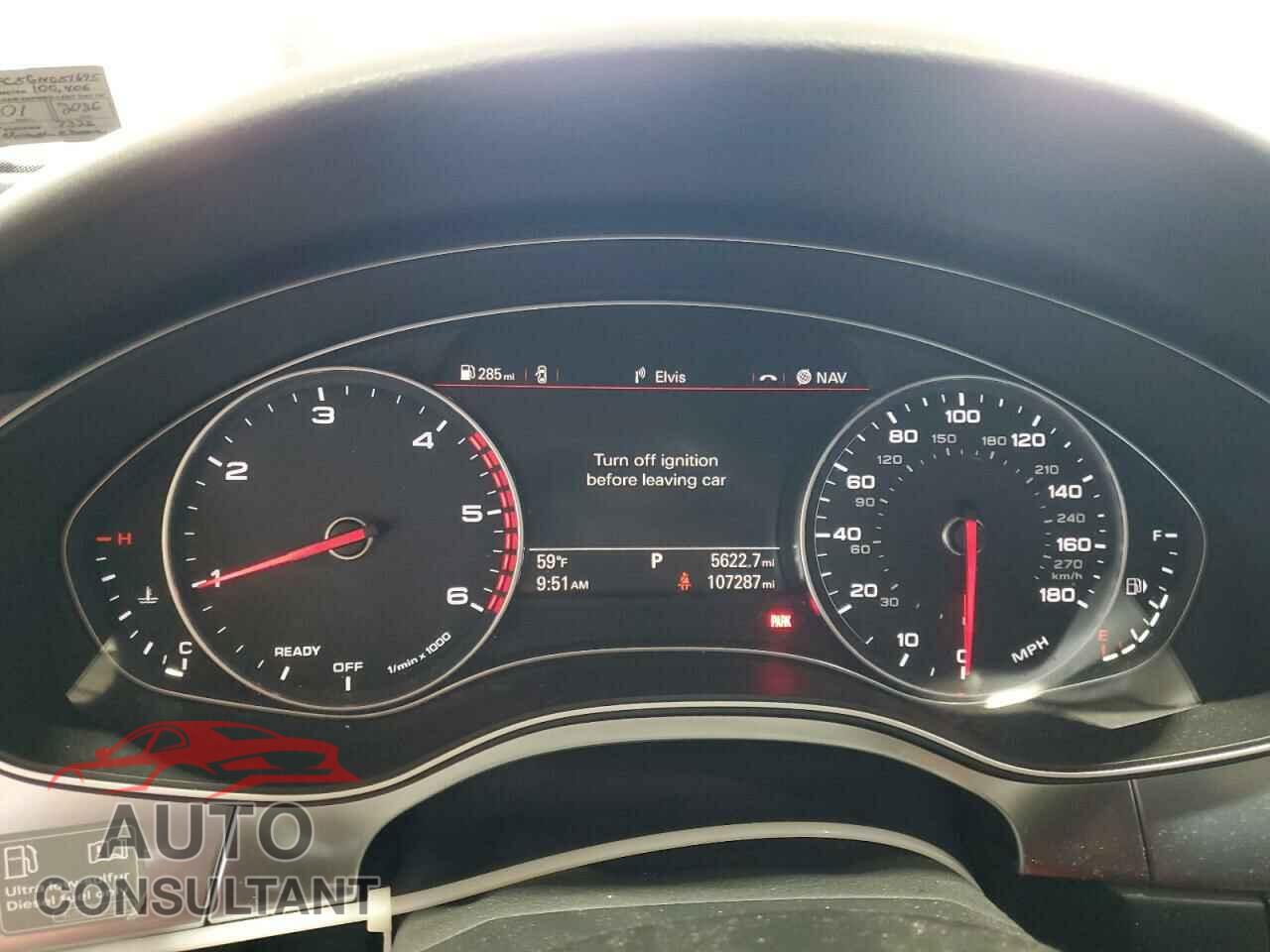 AUDI A6 2016 - WAUHMAFC5GN051695