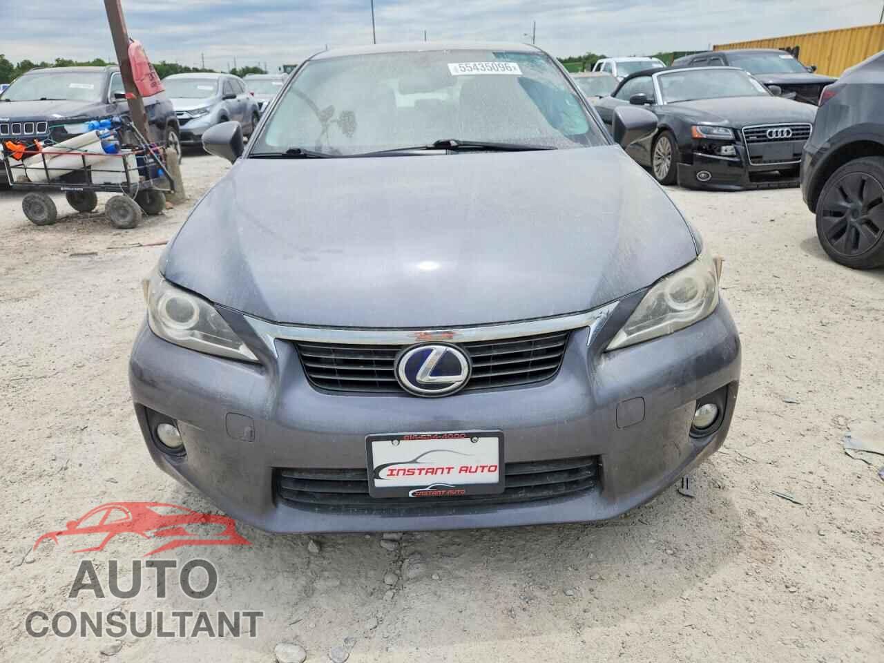 LEXUS CT 200 2012 - JTHKD5BH2C2057112