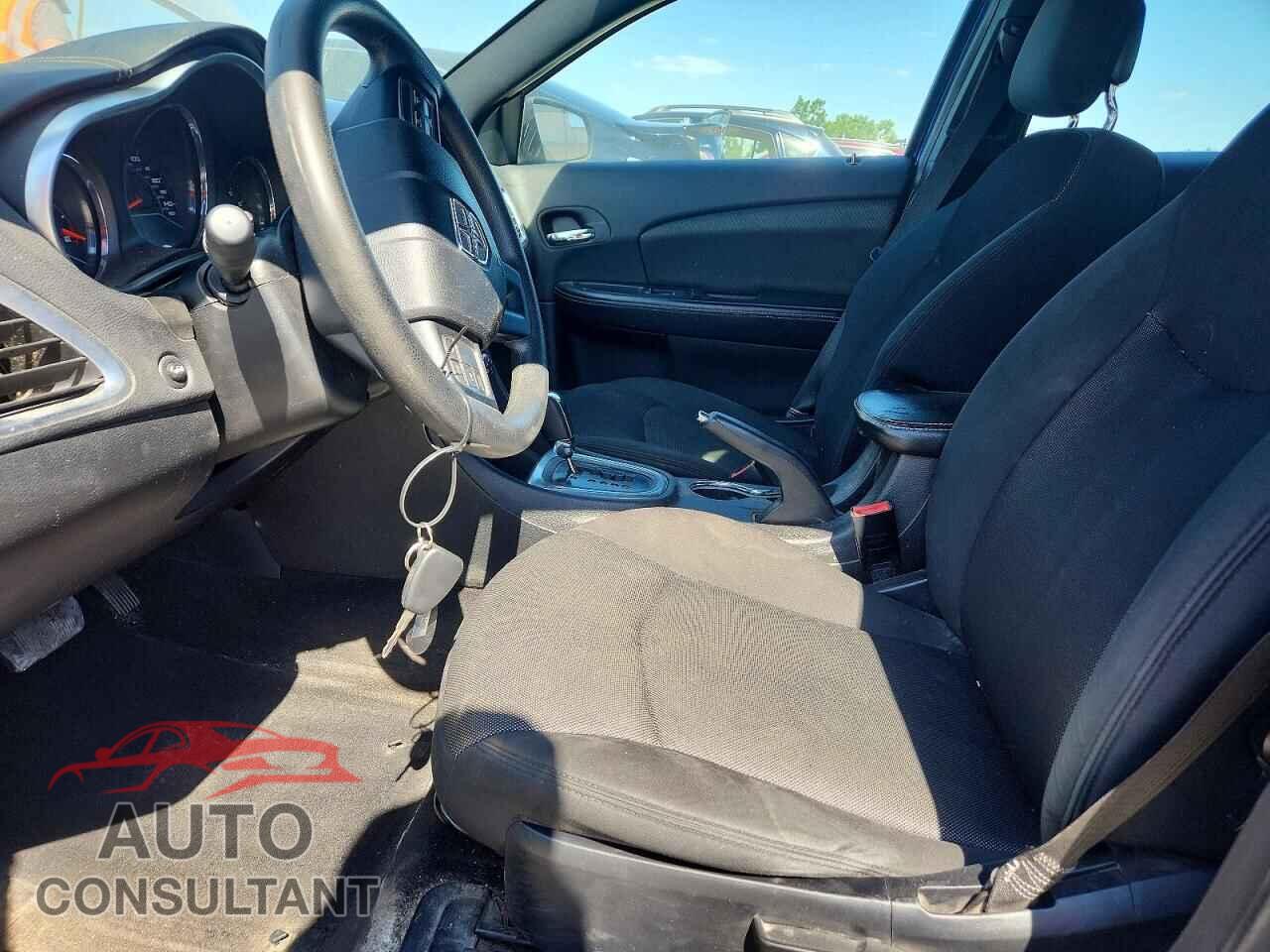 DODGE AVENGER 2012 - 1C3CDZAB9CN311489